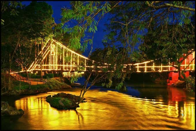 Ponte Iluminada Natal Guararema