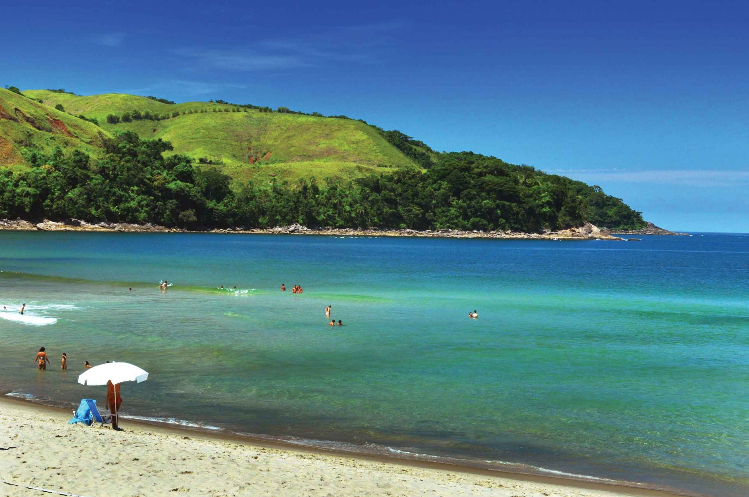 Relaxar praia São Paulo
